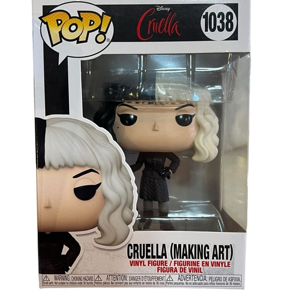 DISNEY FUNKO POP CRUELLA figures Making Art and Reveal new in boxes - Picture 3 of 6